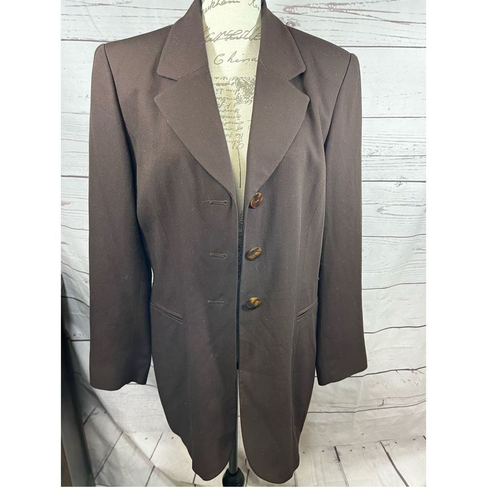 Kasper‎ size 10 brown jacket - 2342